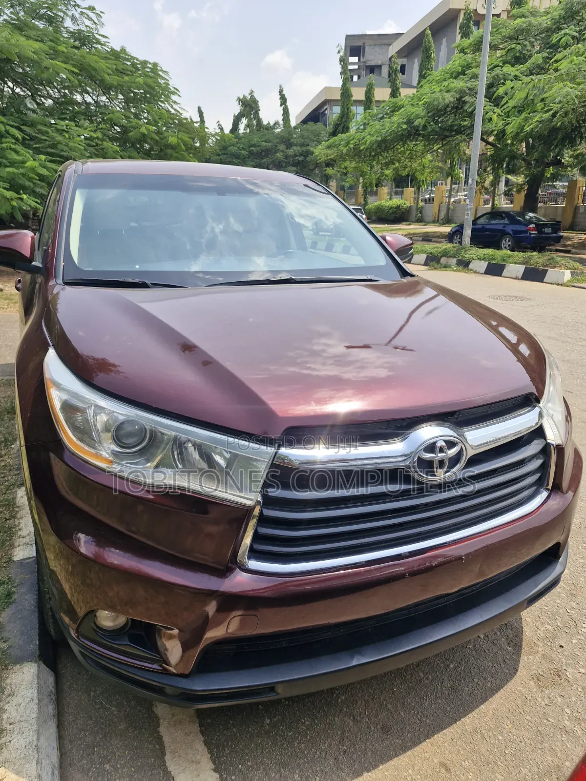 Toyota Highlander 2014 Maroon
