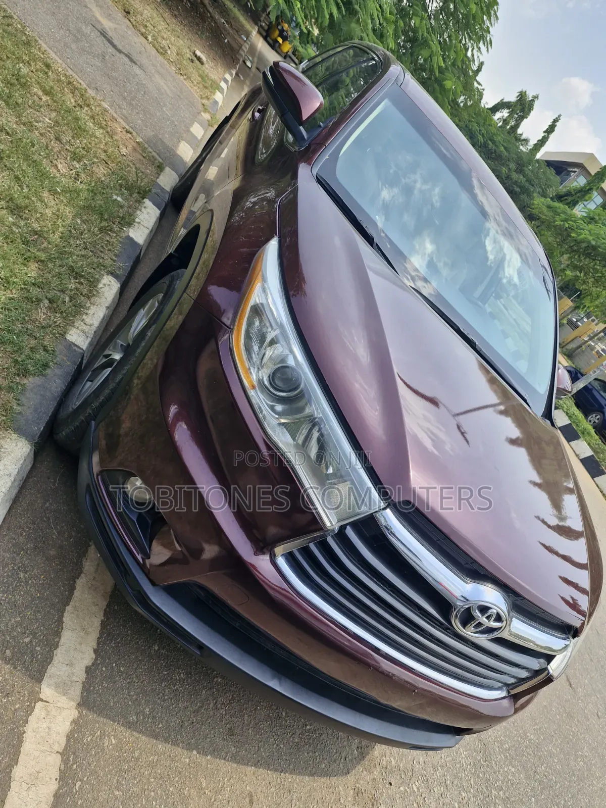 Toyota Highlander 2014 Maroon