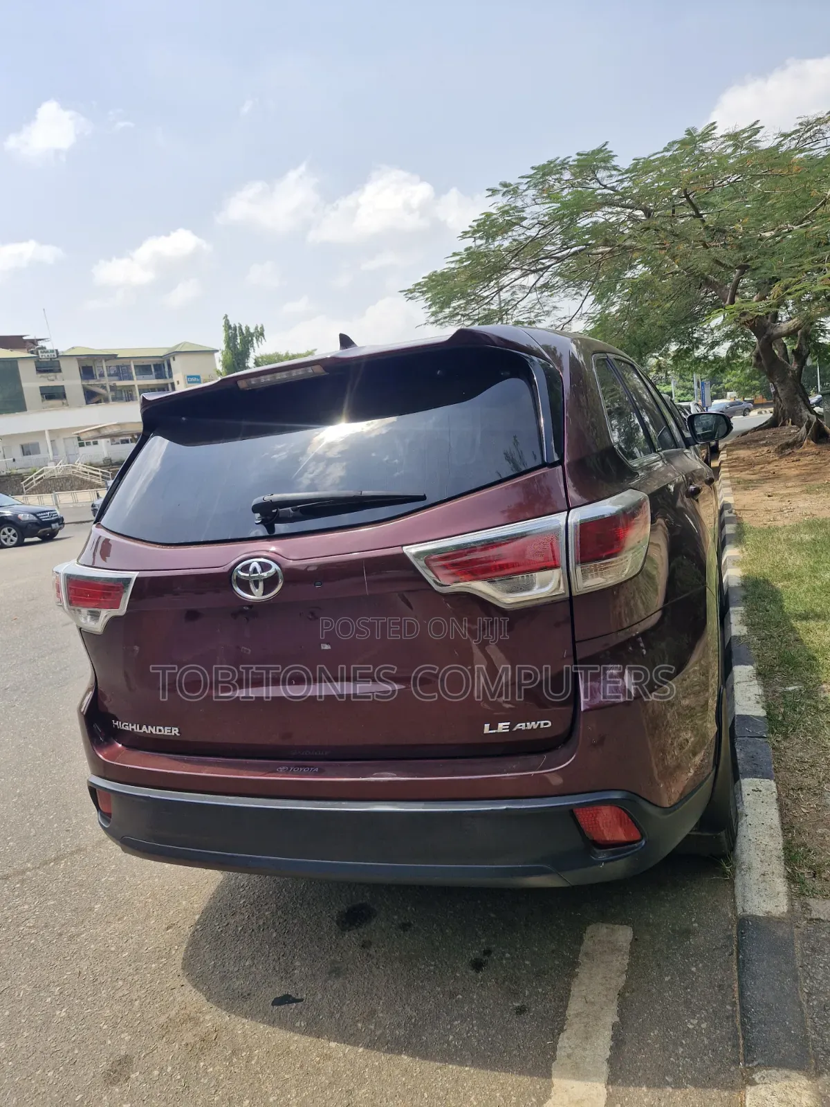 Toyota Highlander 2014 Maroon