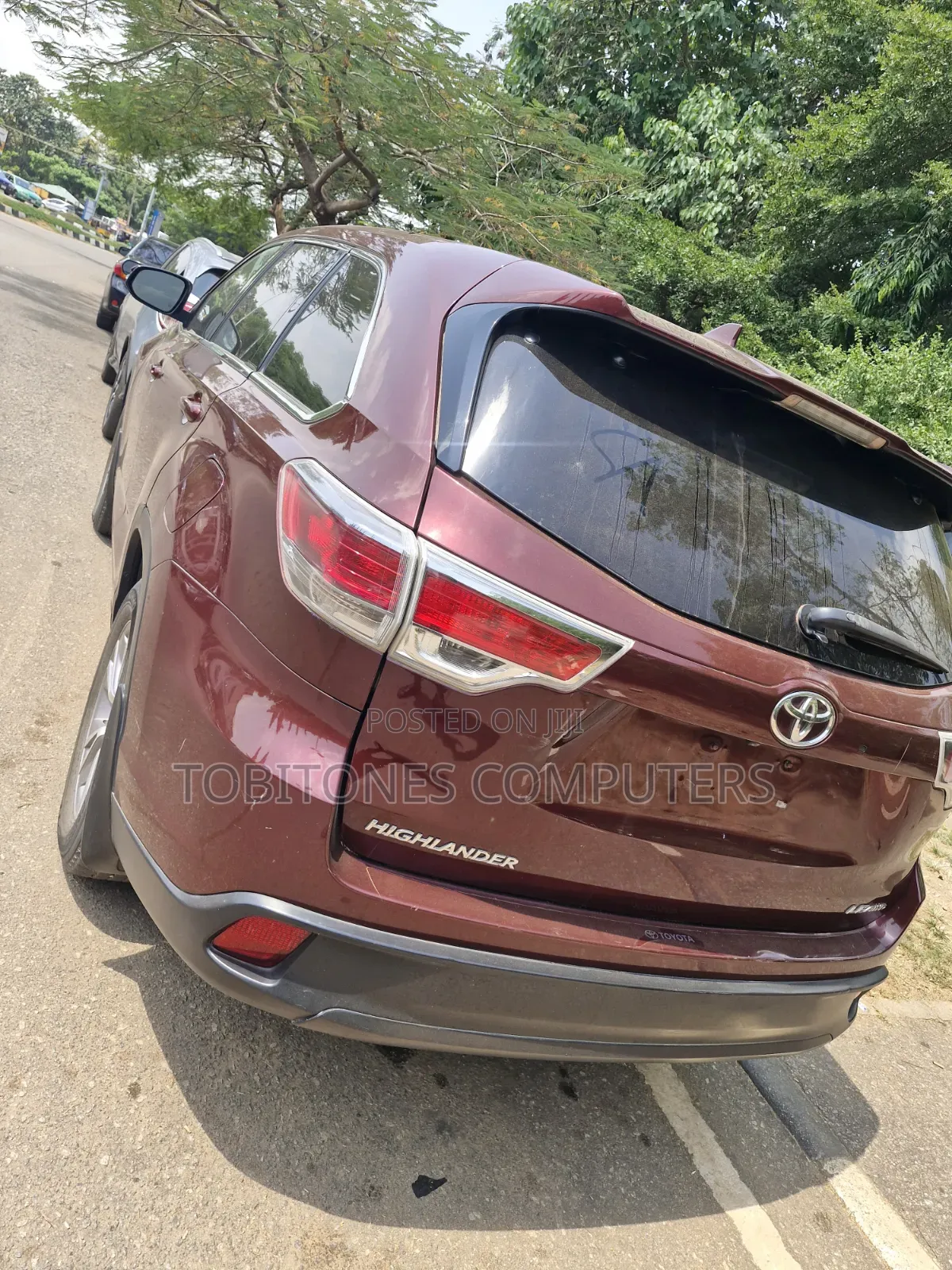 Toyota Highlander 2014 Maroon