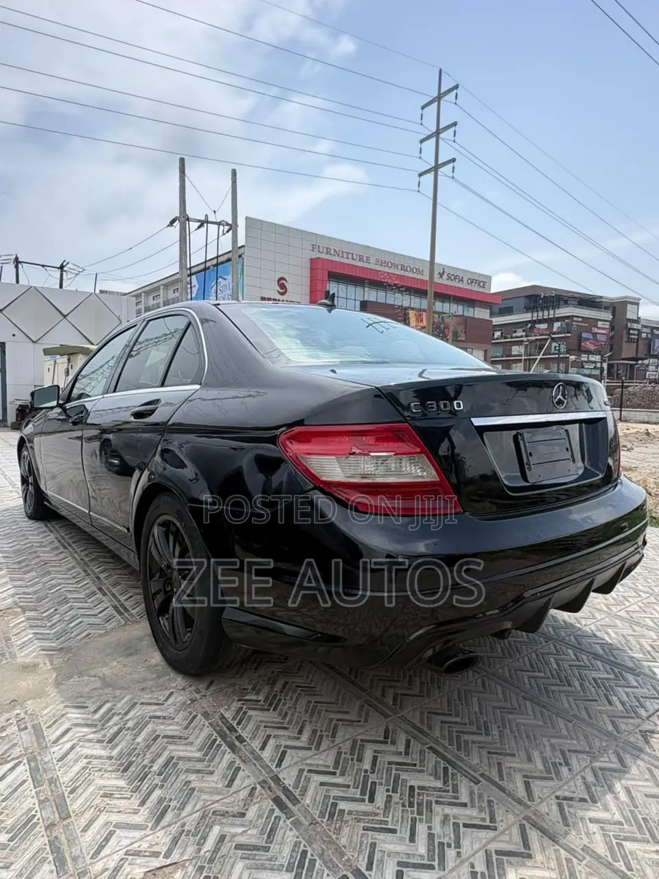 Mercedes-Benz C300 2008 Black