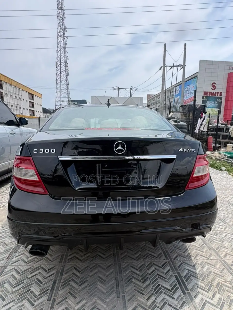 Mercedes-Benz C300 2008 Black