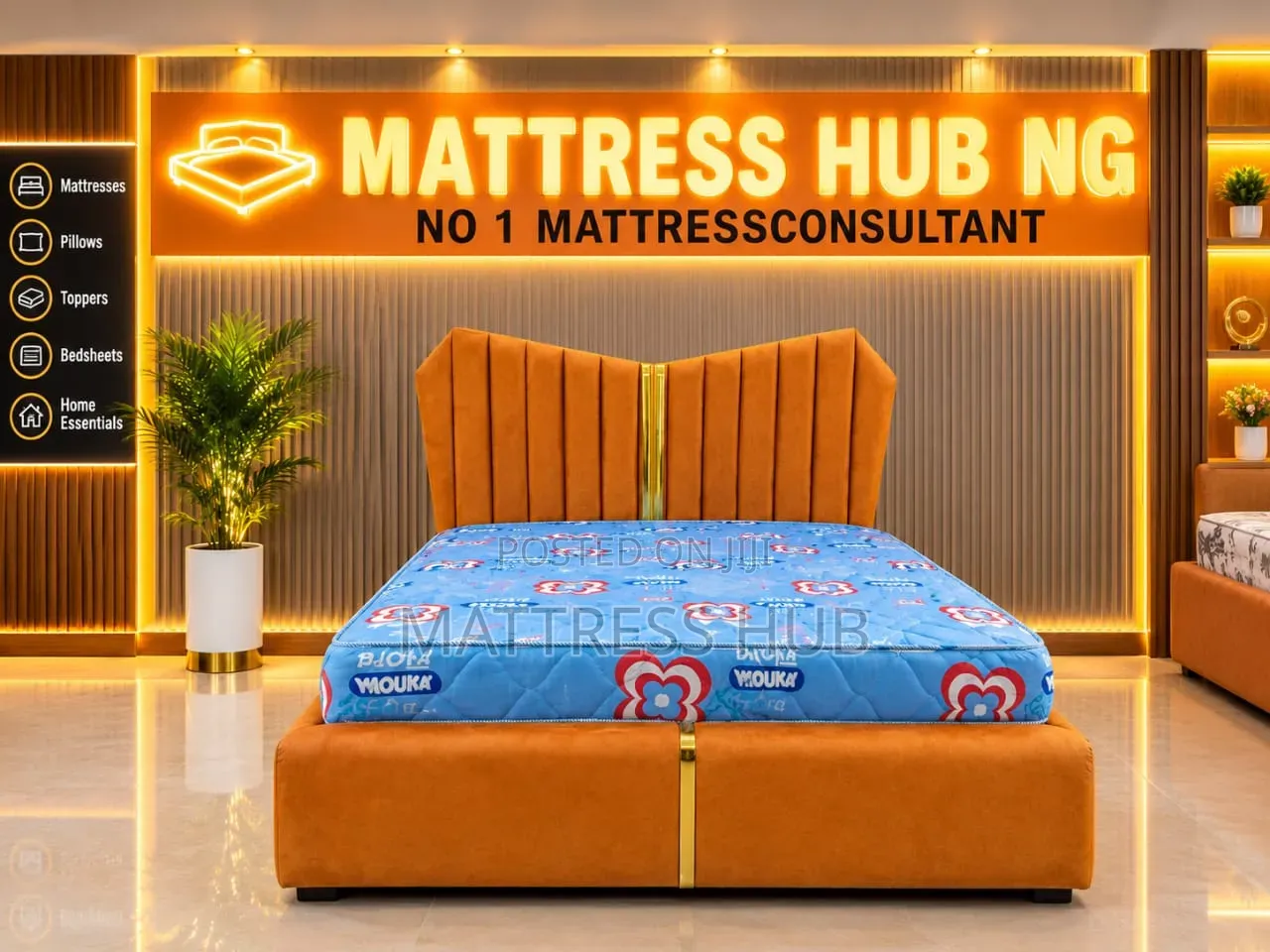 Affordable Mouka Flora Mattress 6 by 4.5 by 8