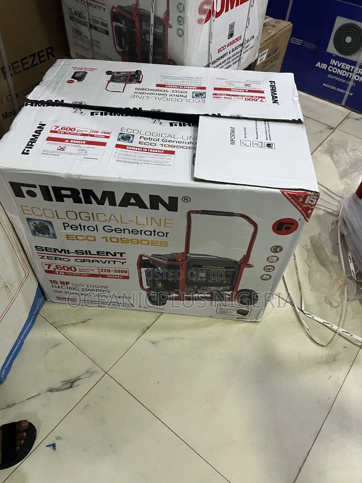 Firman ECO 10990ES 7.6kVA Premium Petrol Generating Set