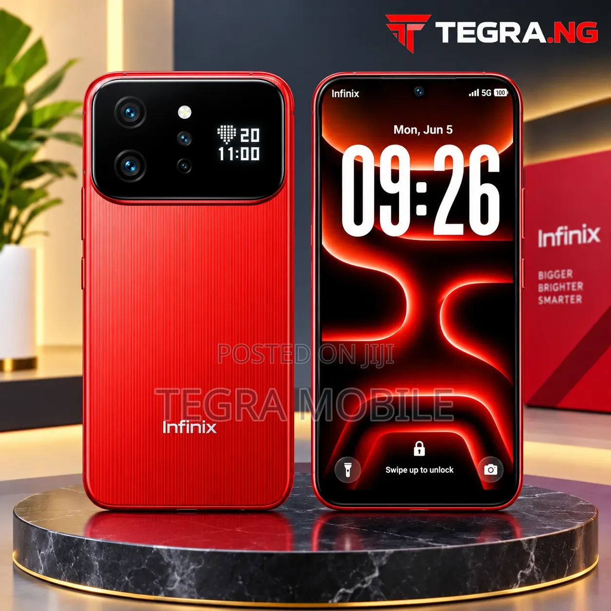 New Infinix Note 60 256 GB Red