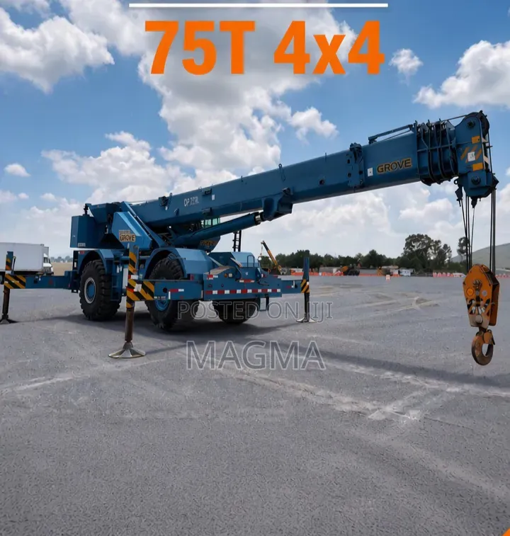 75T Grove 4x4 Rough Terrain Crane