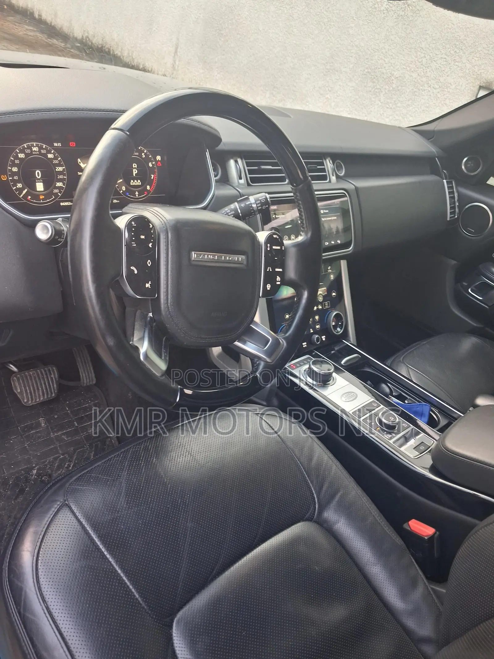 Land Rover Range Rover 5.0L V8 Supercharged 2019 Black