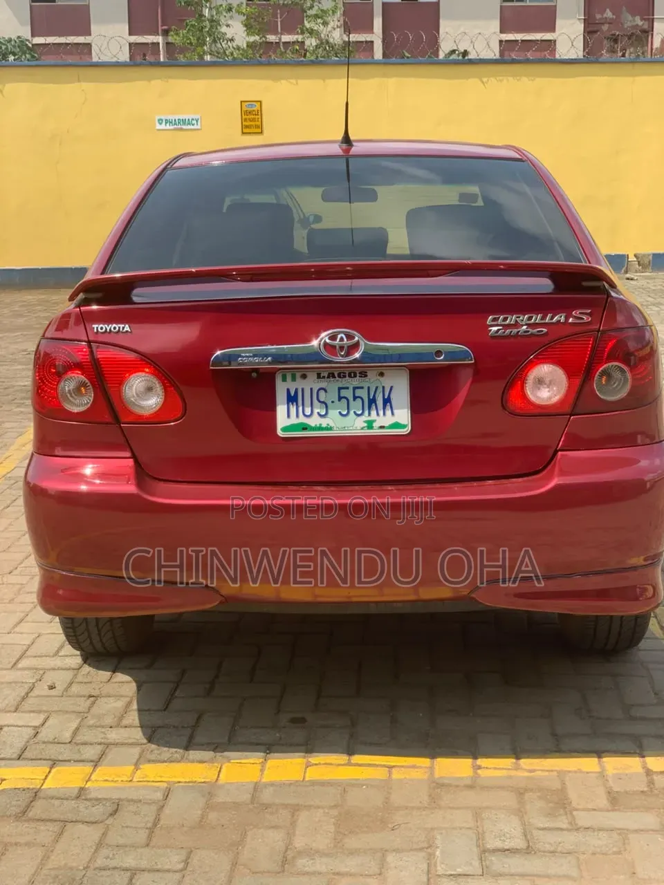 Toyota Corolla 2005 Red