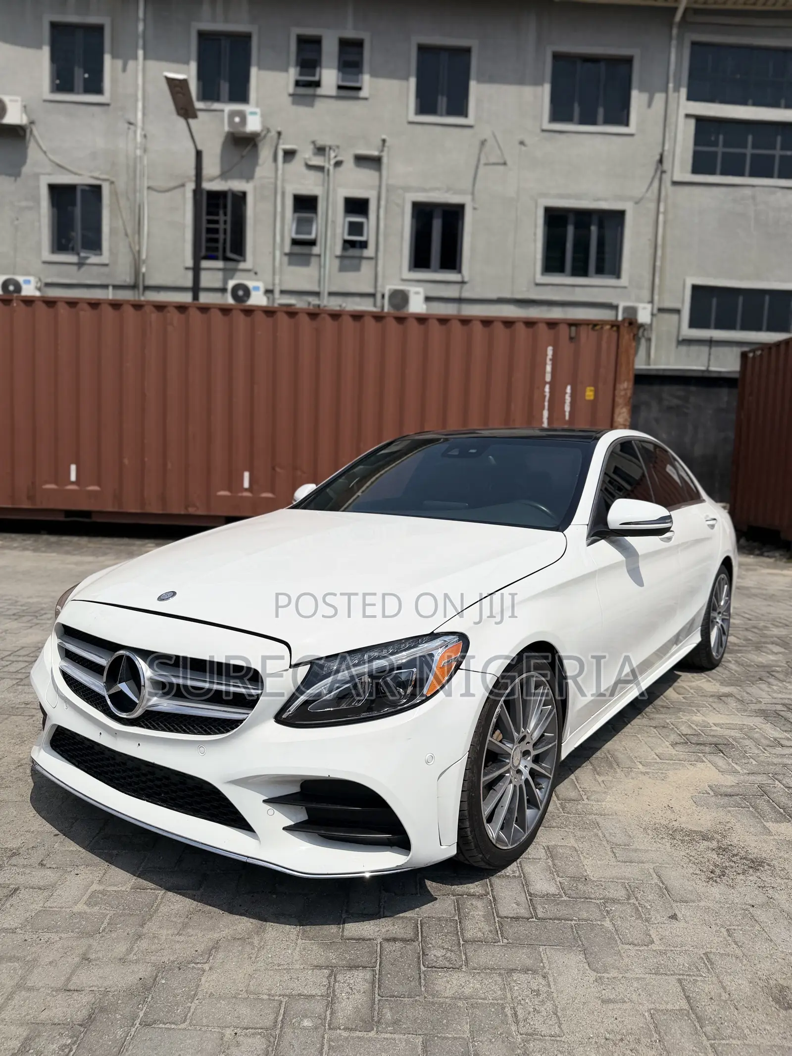 Mercedes-Benz C400 4Matic AWD Sedan (3.0L V6 7A) 2015 White