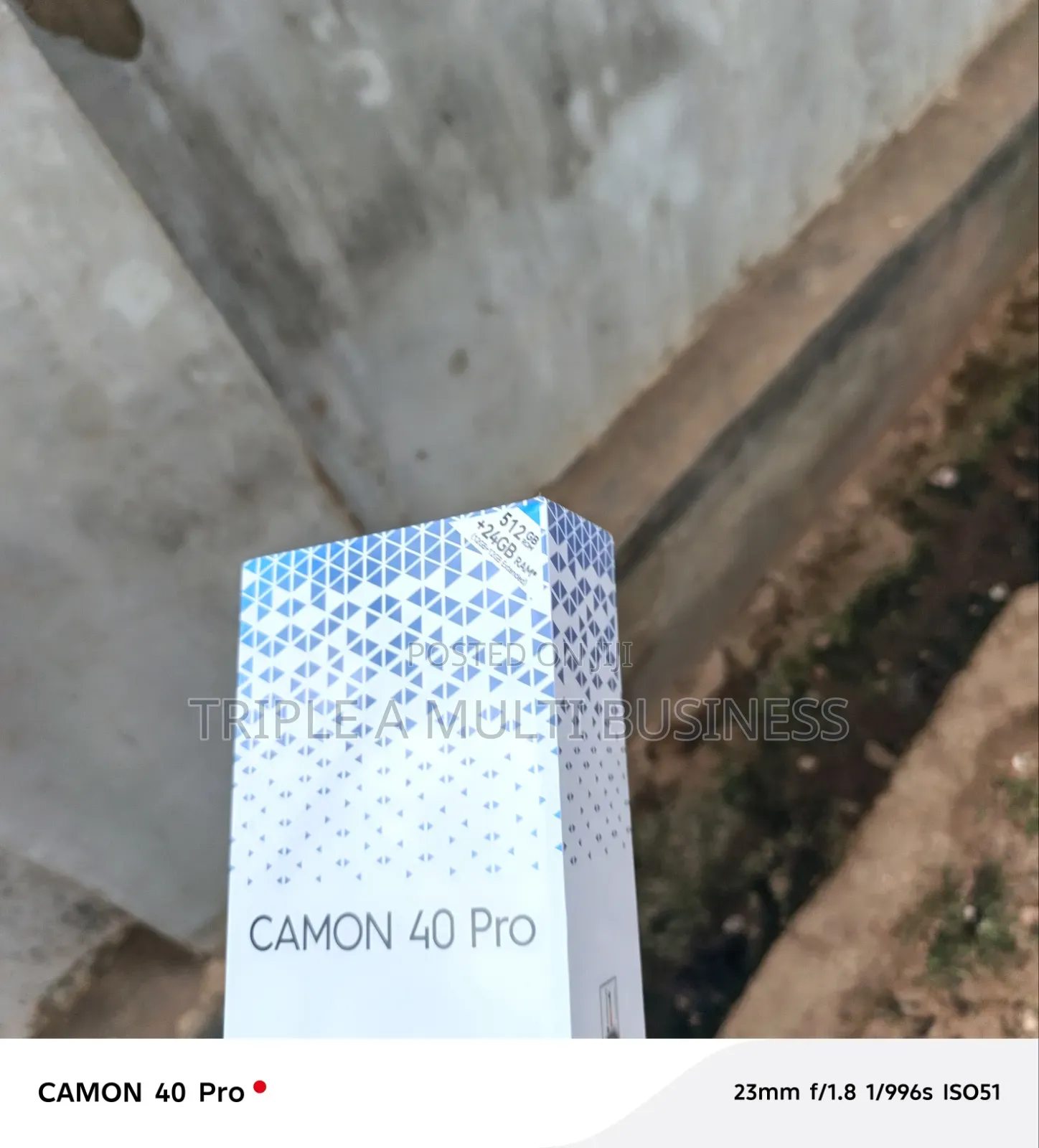 New Tecno Camon 40 Pro 4G 128 GB Gold