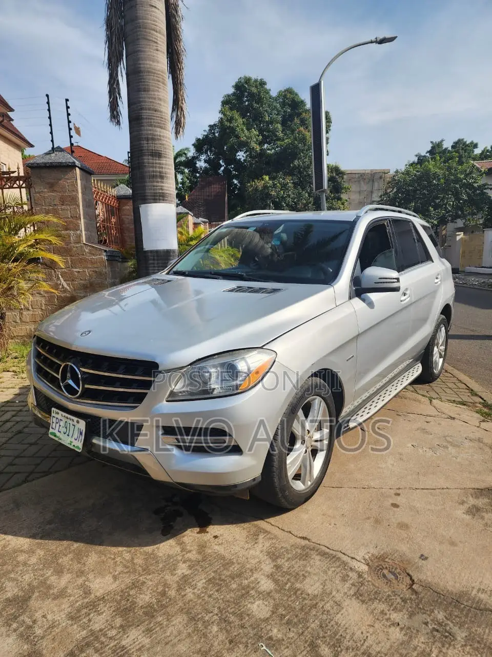 Mercedes-Benz M Class 2012 Silver
