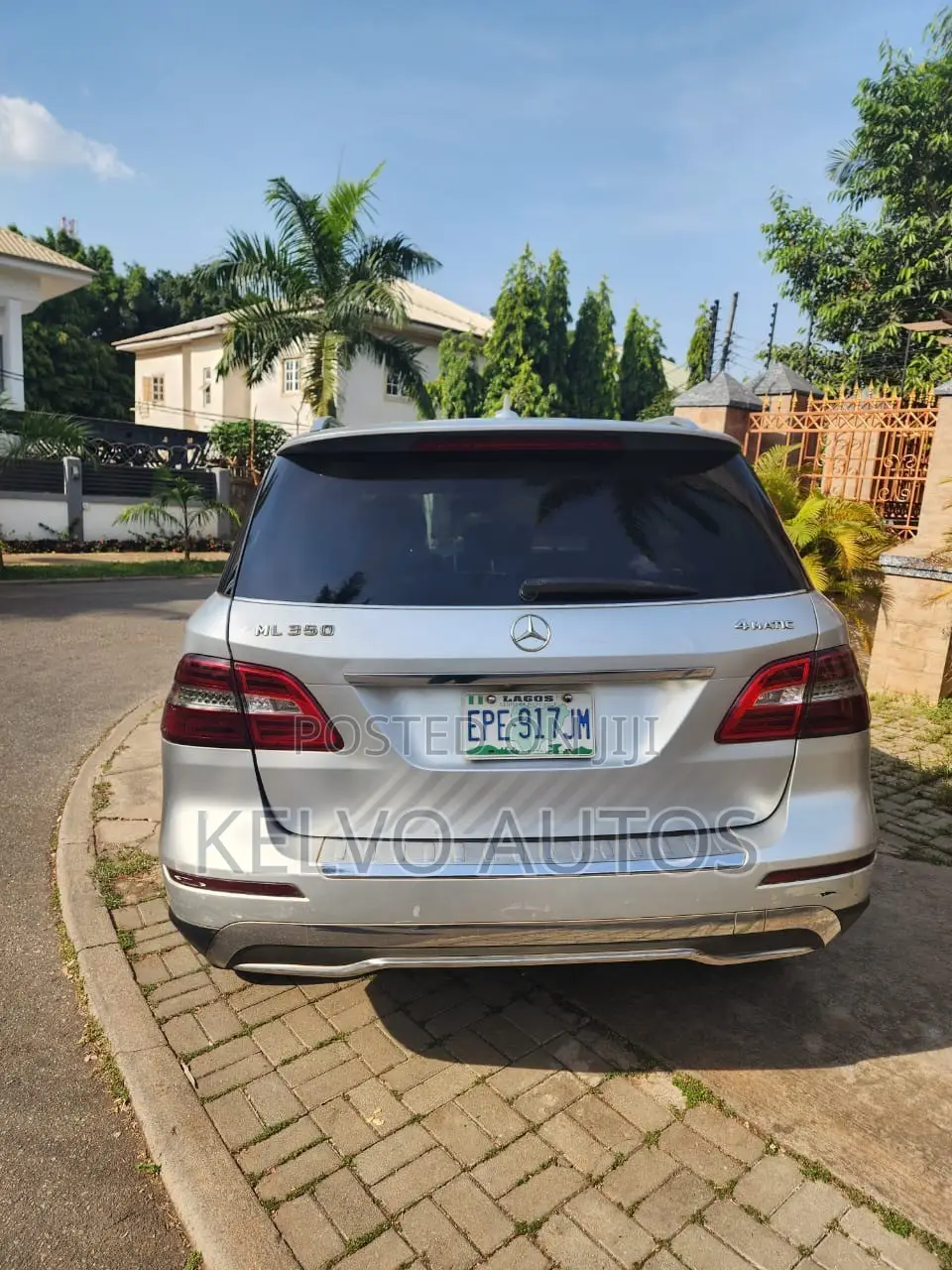 Mercedes-Benz M Class 2012 Silver