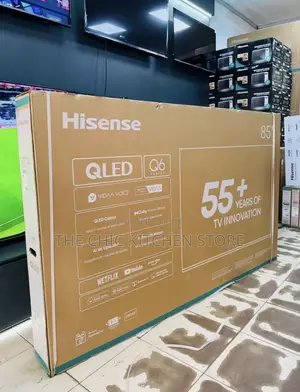 Hisense 85 Inches QLED 4K UHD Smart Television.