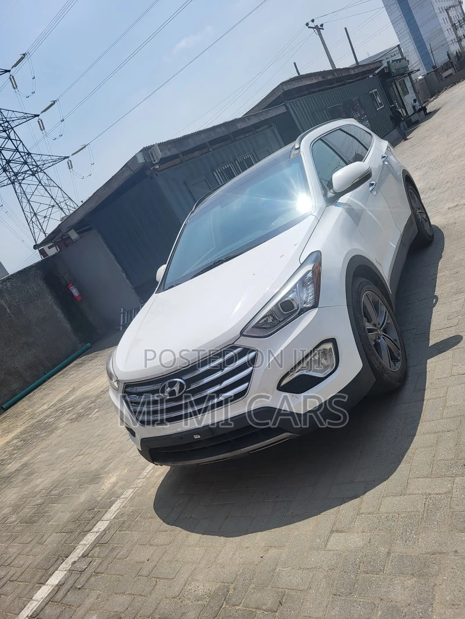 Hyundai Santa Fe Limited 4dr SUV (3.3L 6cyl 6A) 2014 White