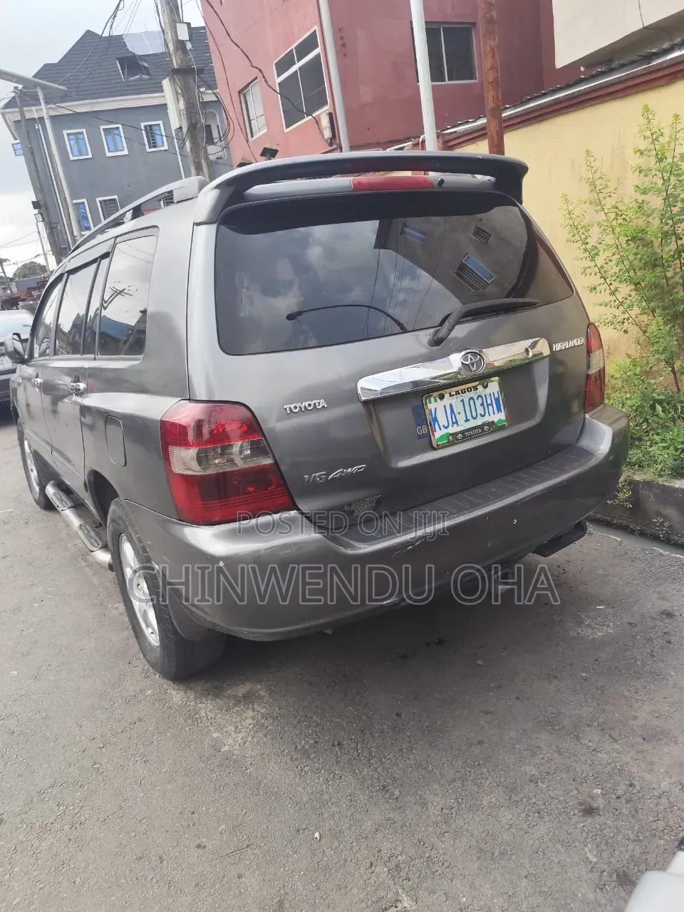 Toyota Highlander 2003 Blue