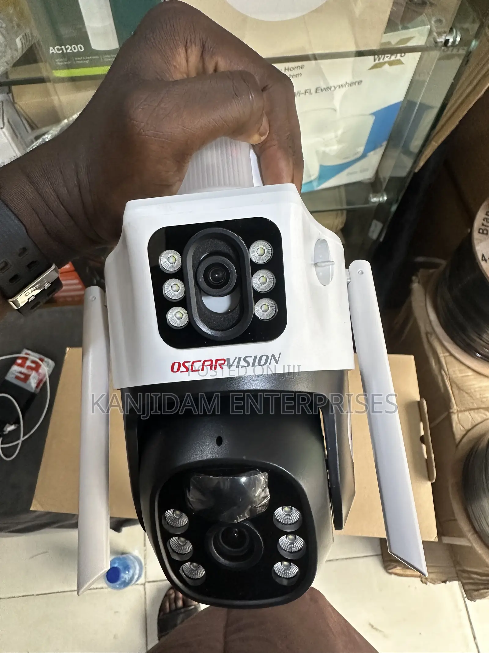 Dual Two Lenses Solar Camera PT