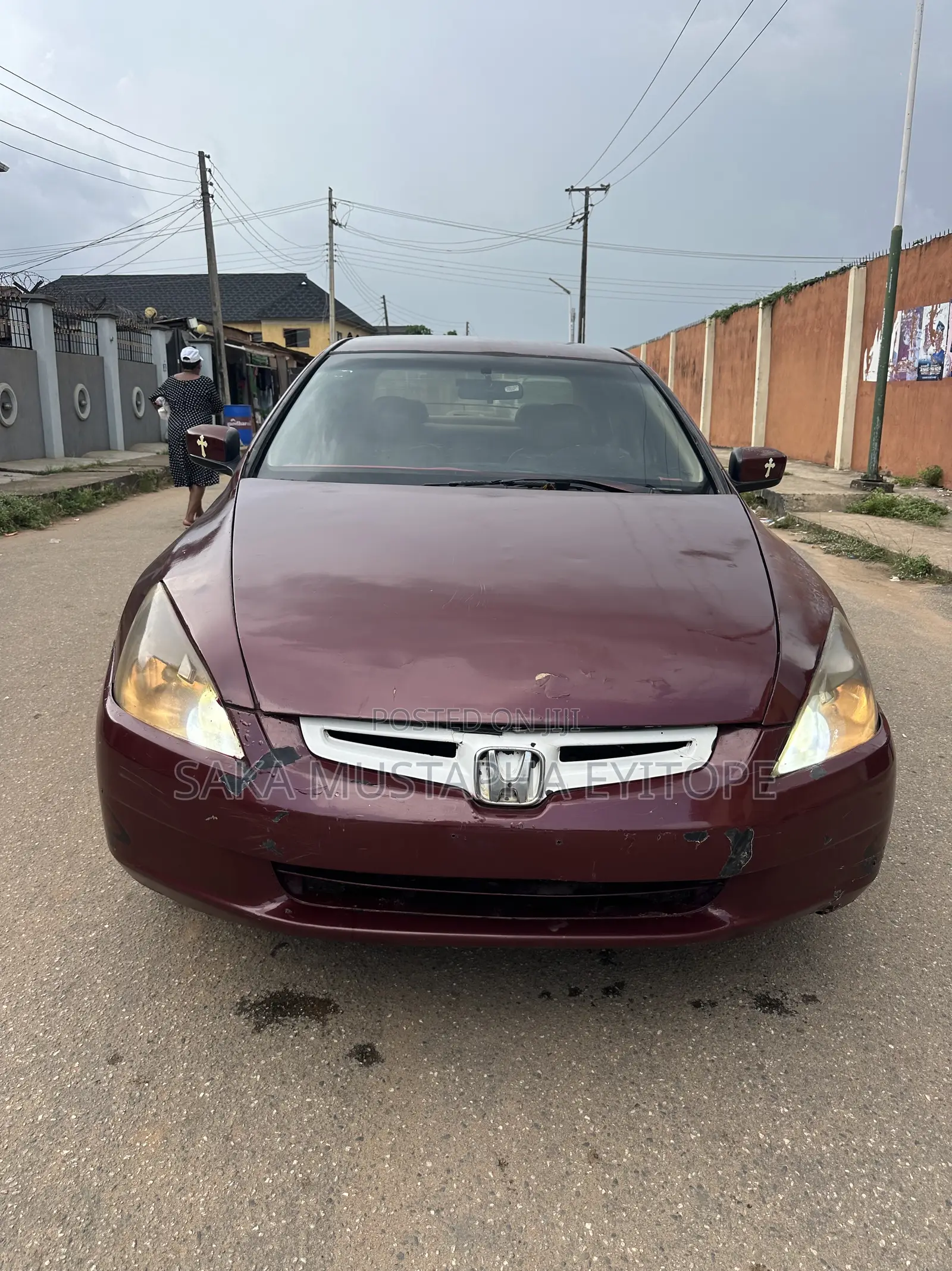 Honda Accord Automatic 2005 Red