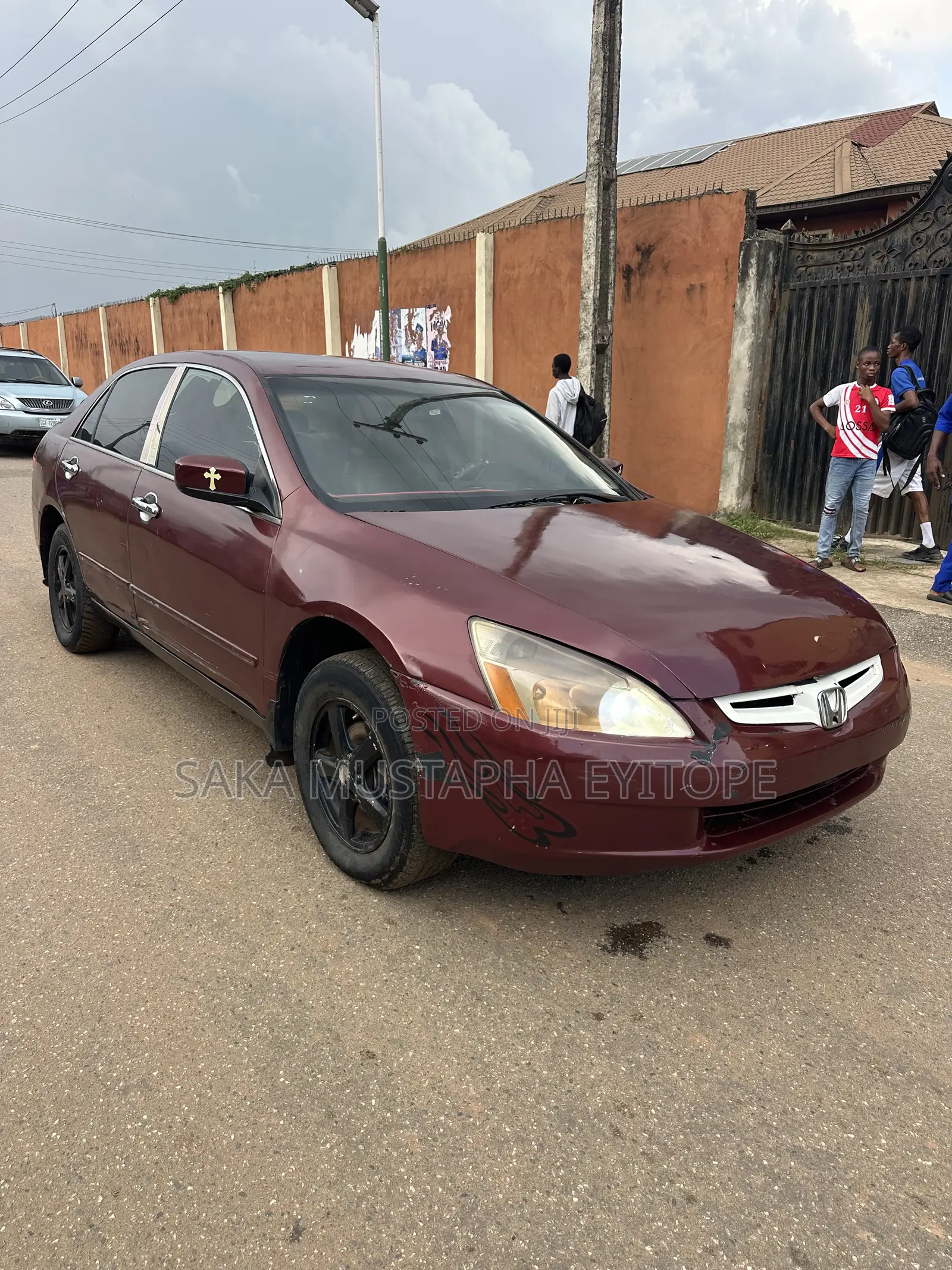 Honda Accord Automatic 2005 Red