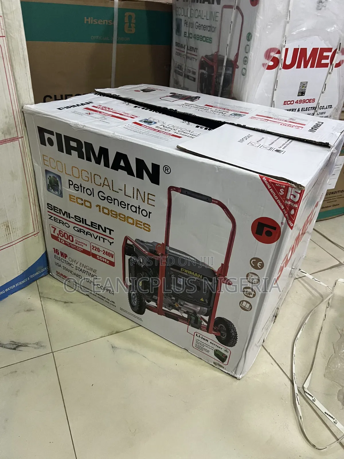 Sumec Firman Ecological Line ECO 10990ES Generator 7.6kVA