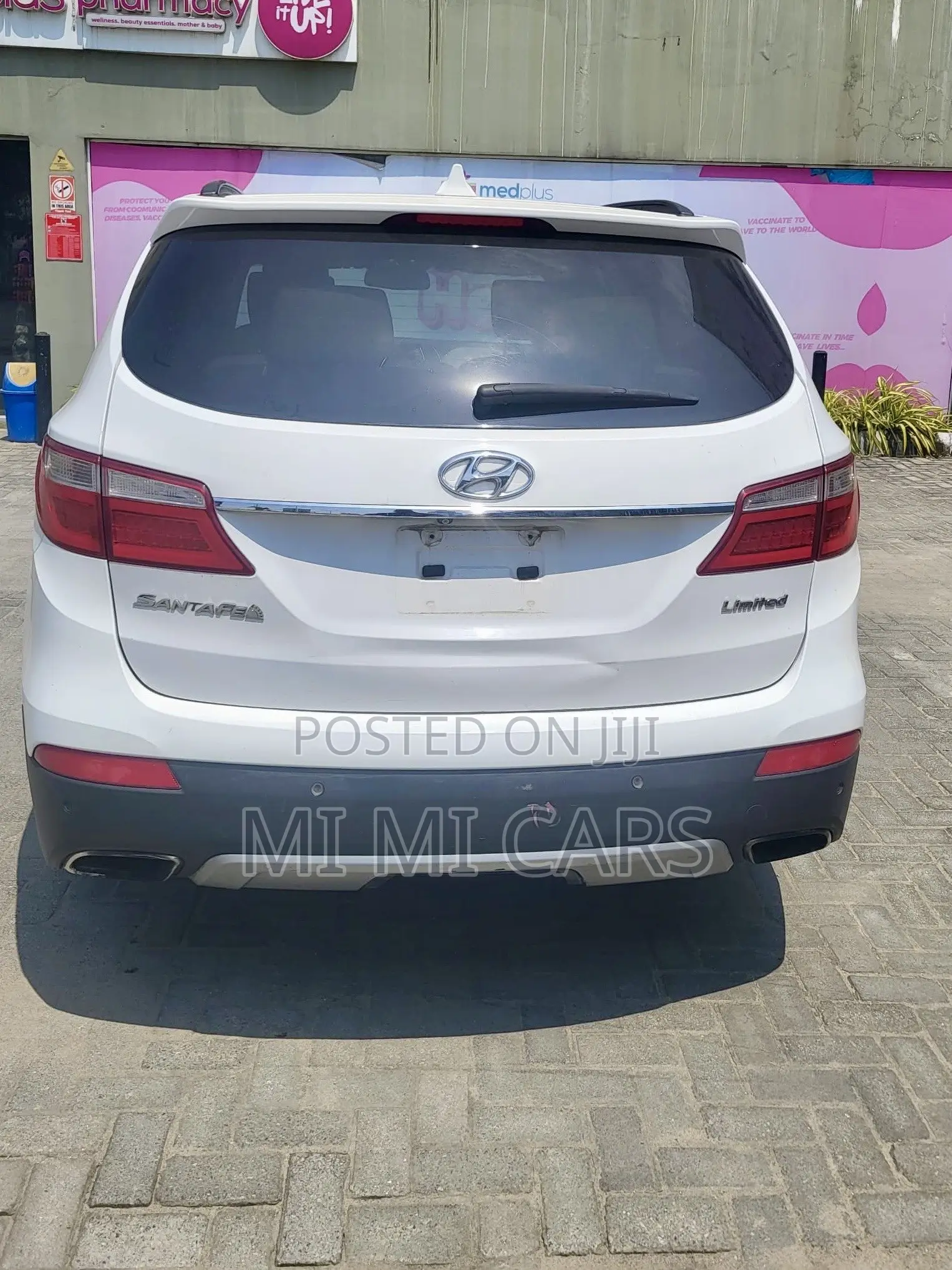 Hyundai Santa Fe Limited 4dr SUV (3.3L 6cyl 6A) 2014 White