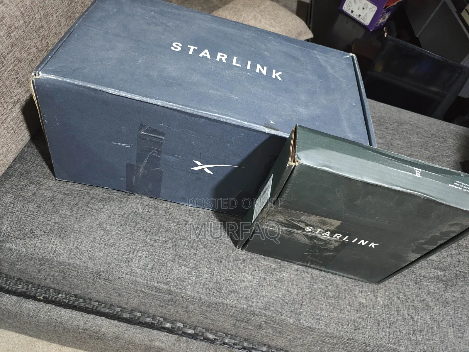 Used Starlink Gen 2 Standard Kit + 150ft Cable & Ethernet Adapter