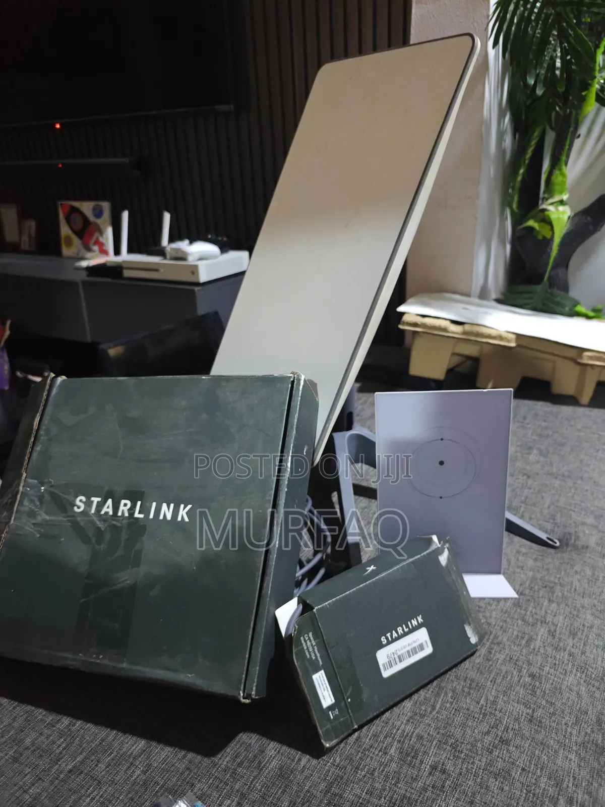 Used Starlink Gen 2 Standard Kit + 150ft Cable & Ethernet Adapter