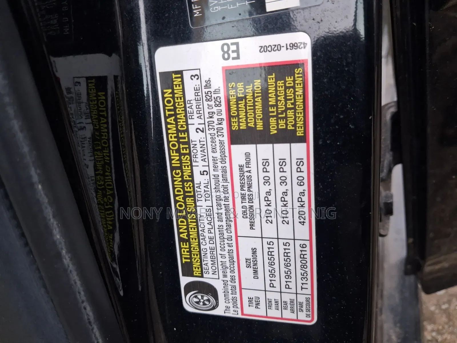Toyota Corolla 2010 Black