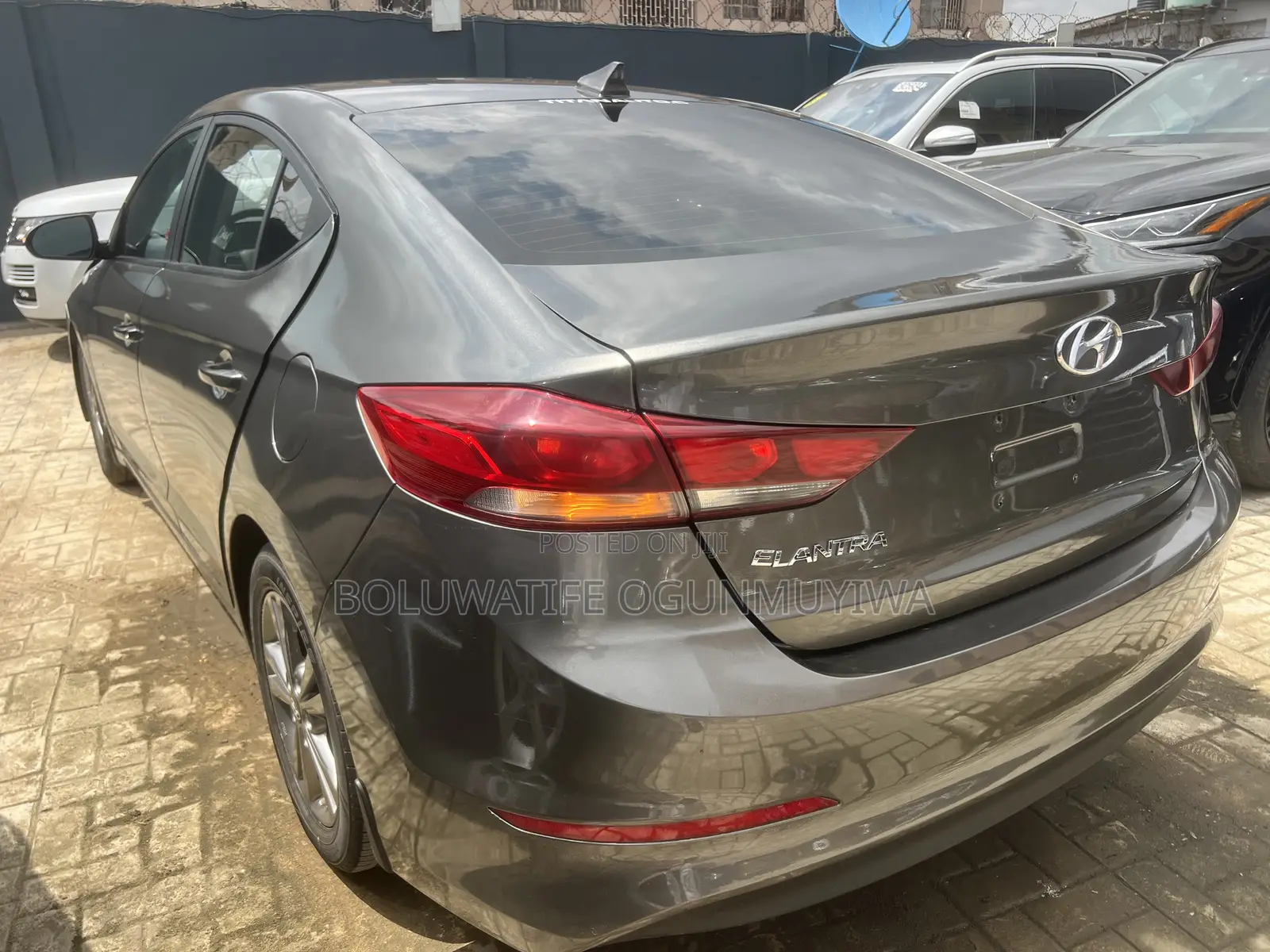 Hyundai Elantra 2018 Gray
