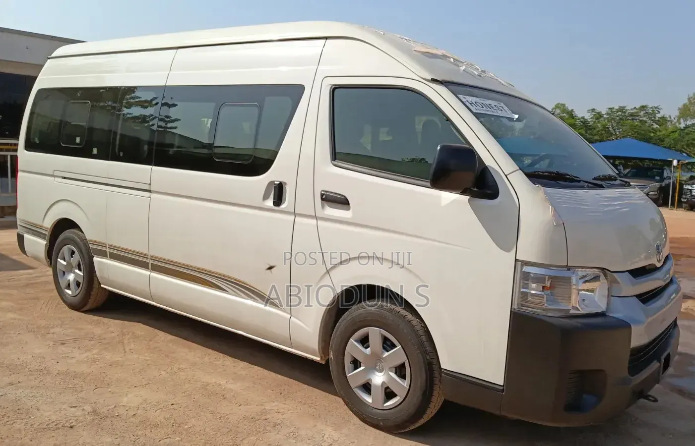 New Toyota HiAce 2025 White