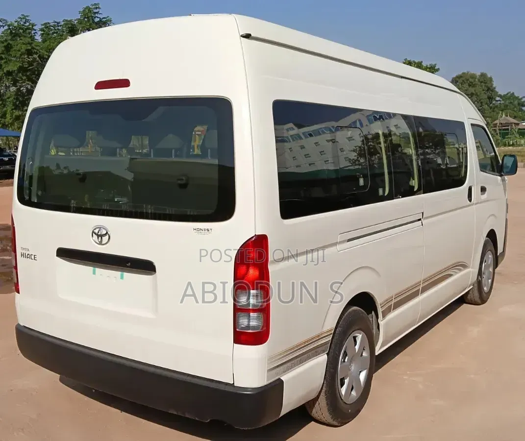 New Toyota HiAce 2025 White