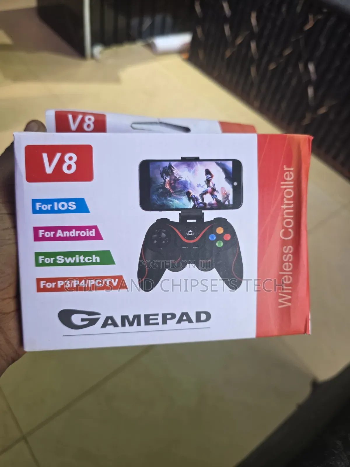 V8 Phone Pad