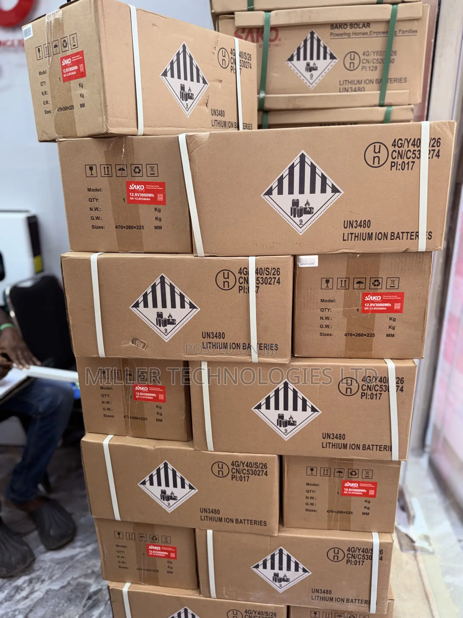 SAKO LI-Max 3kWh Solar Battery | 12.8V 240Ah