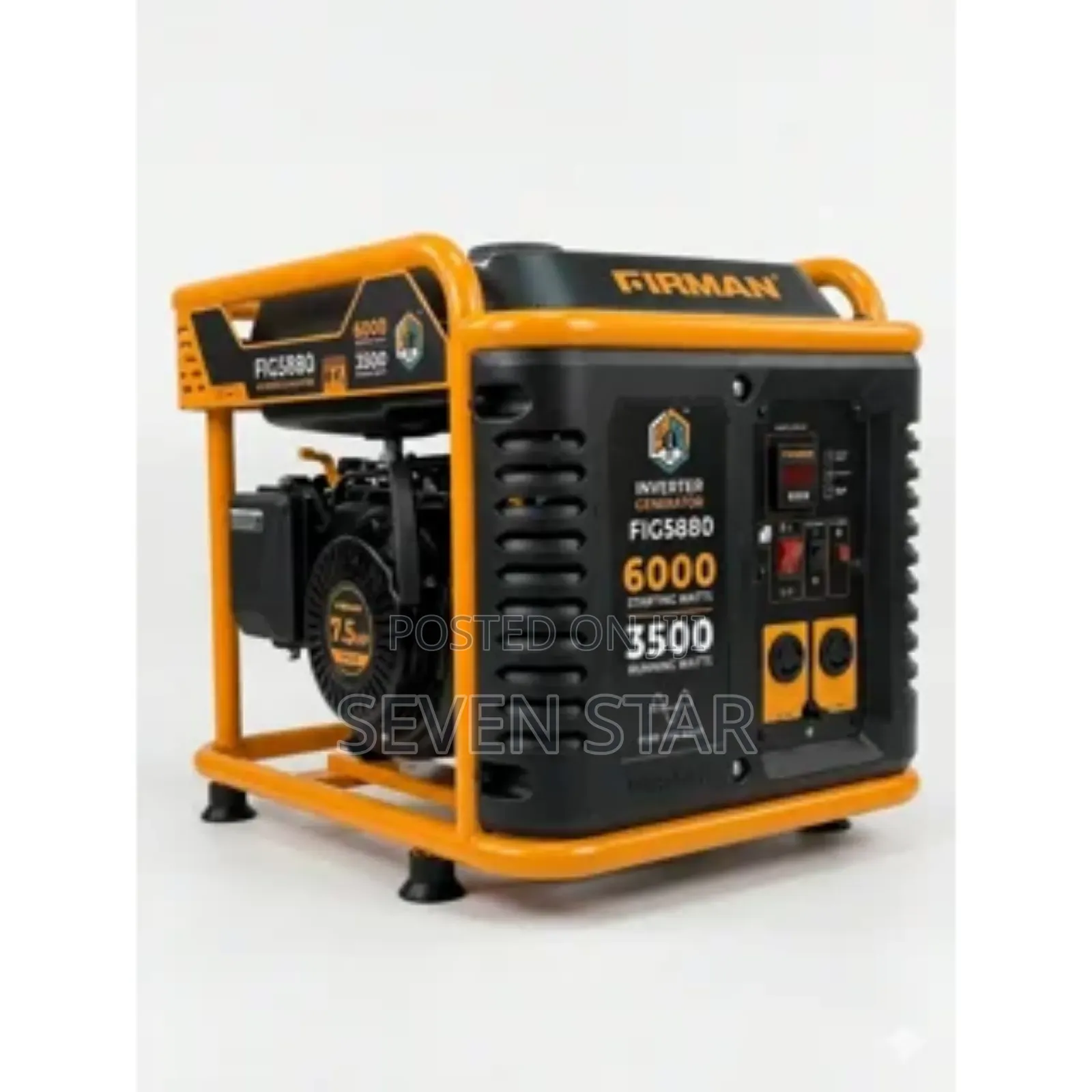 Firman 6000W Inverter Petrol Generator | FIG5880
4.8kva