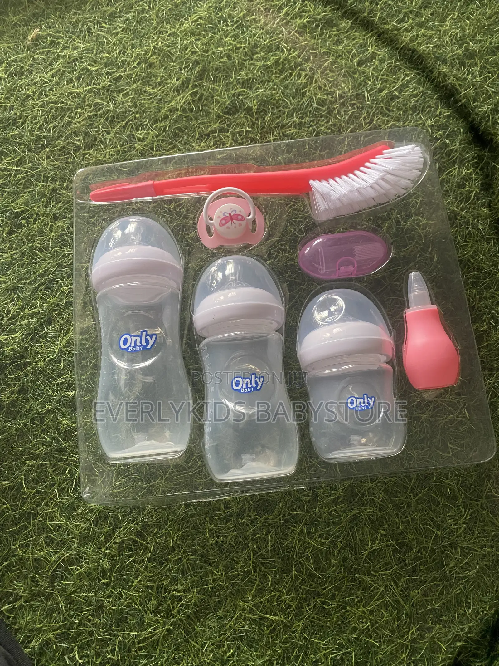 7 in 1 Only Baby Natural Newborn Feeding Bottle Starter Set - BPA Free