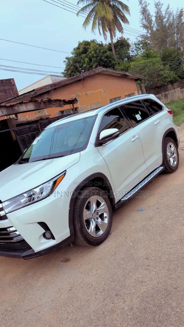 Toyota Highlander Limited 4dr SUV (3.5L 6cyl 6A) 2015 White
