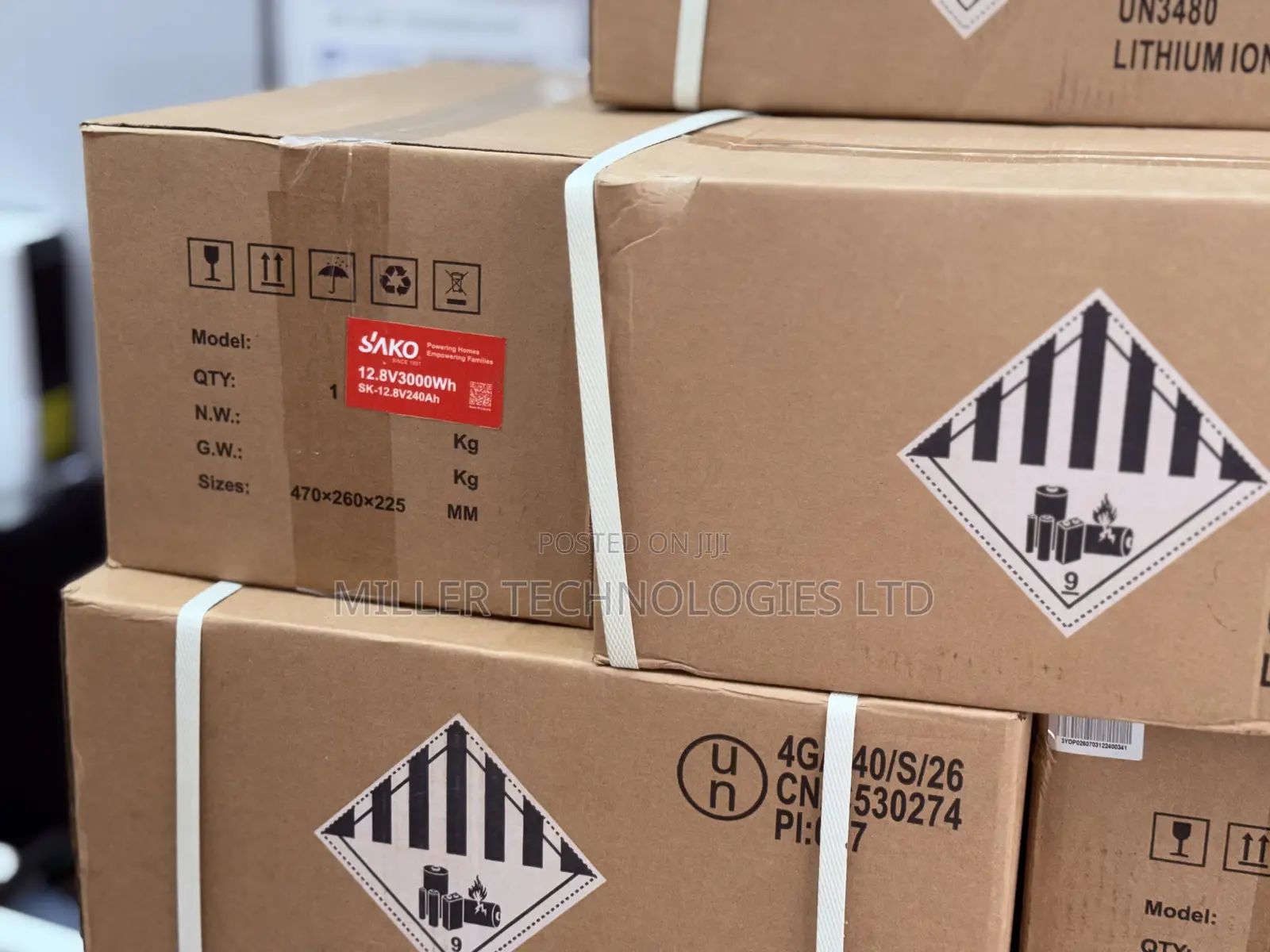 SAKO 12.8V 240Ah Deep Cycle Lithium Battery – 3kWh