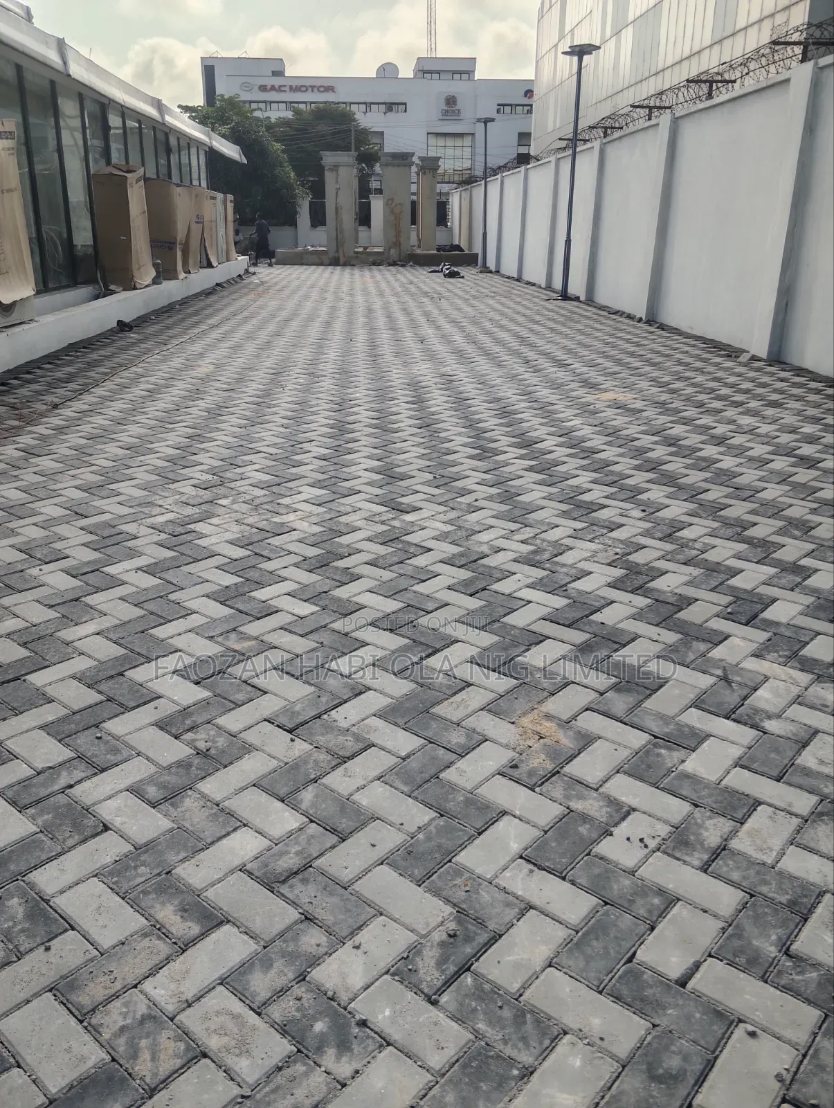 Interlocking Paving Stones Installation Per SQM Lagos