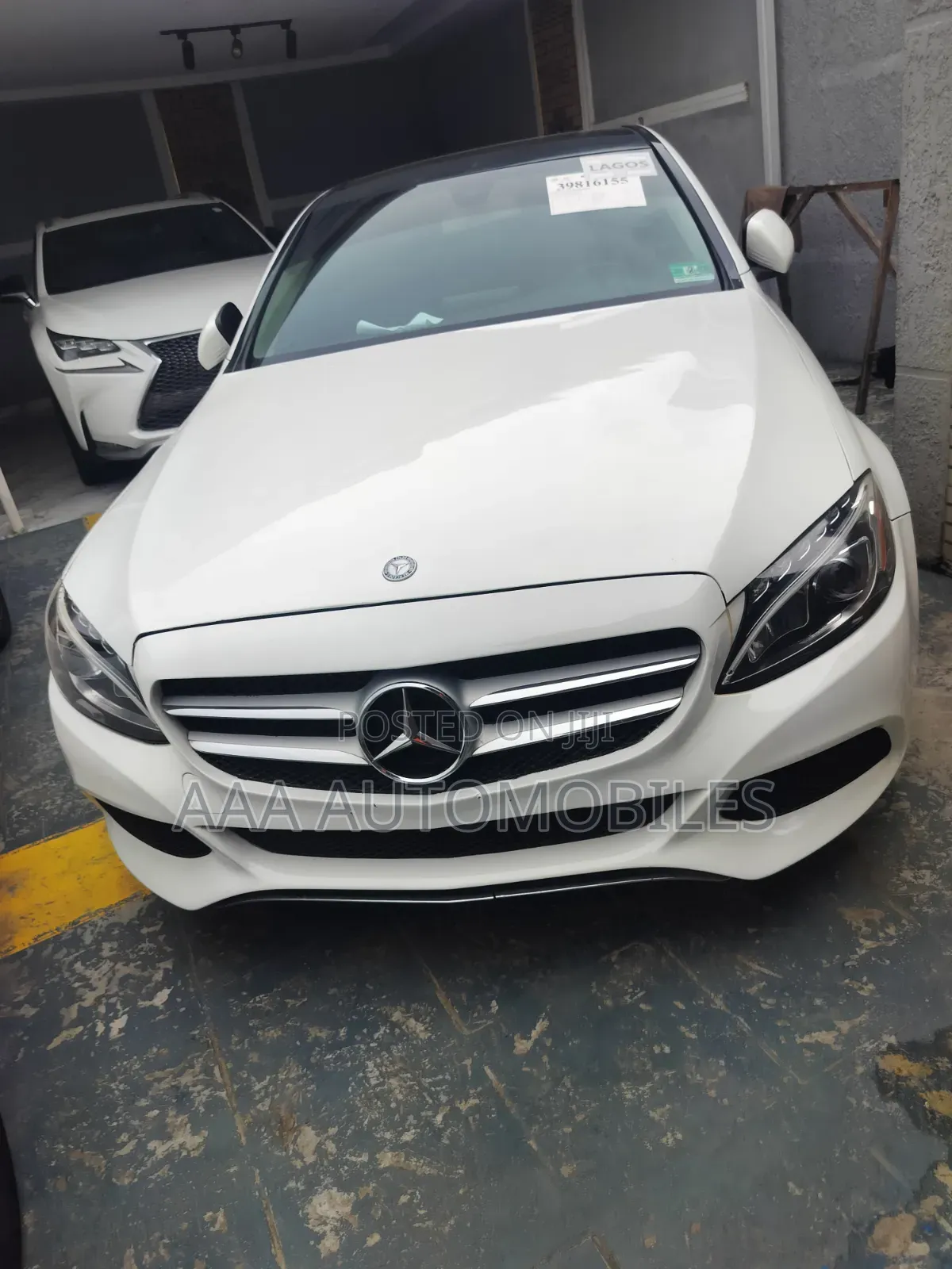 Mercedes-Benz C300 Sport 4Matic Sedan AWD (2.0L 4cyll 7A) 2016 White