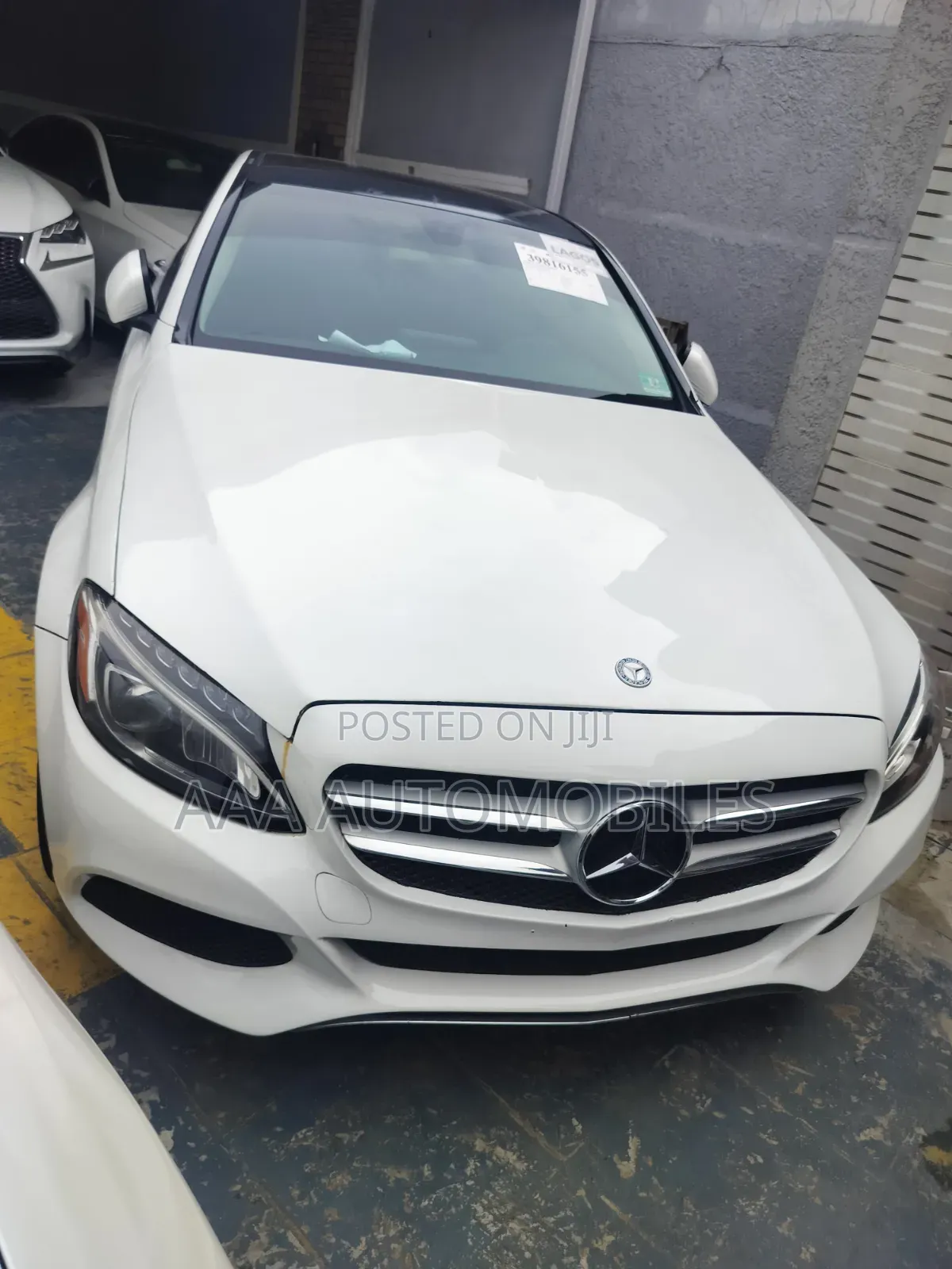 Mercedes-Benz C300 Sport 4Matic Sedan AWD (2.0L 4cyll 7A) 2016 White