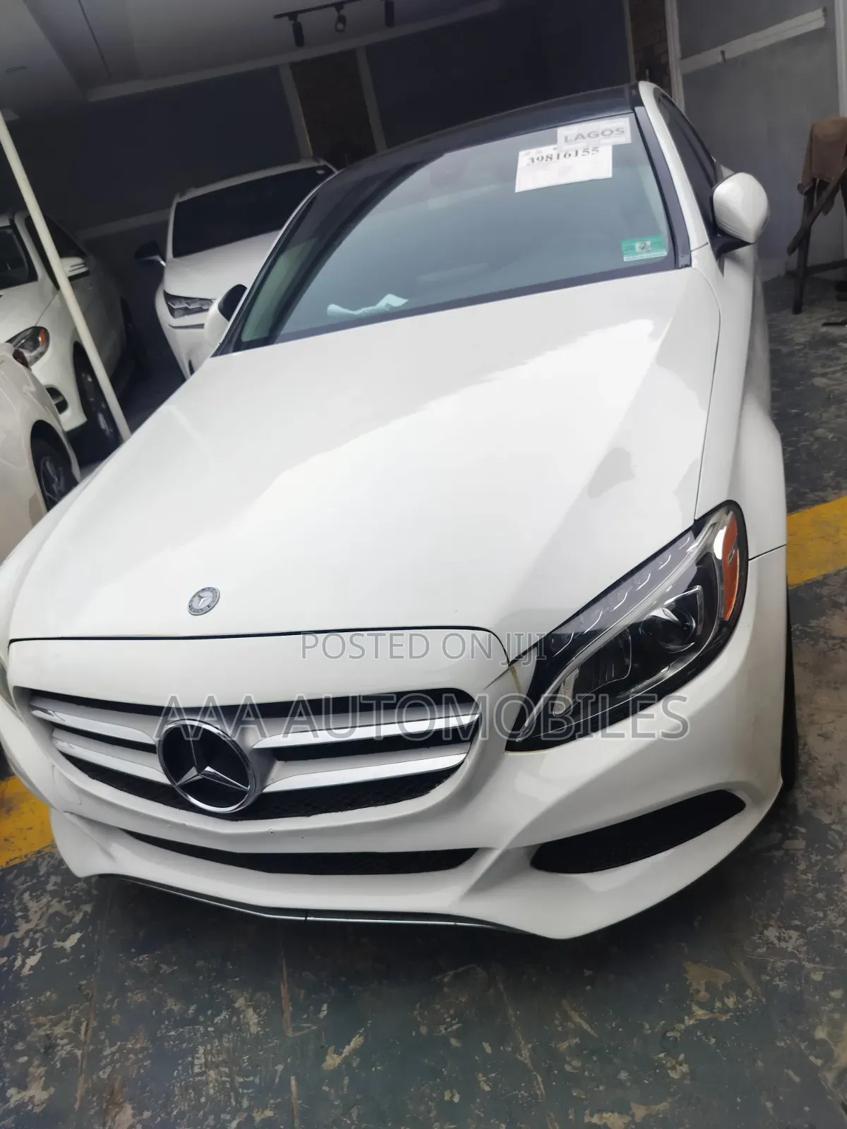 Mercedes-Benz C300 Sport 4Matic Sedan AWD (2.0L 4cyll 7A) 2016 White