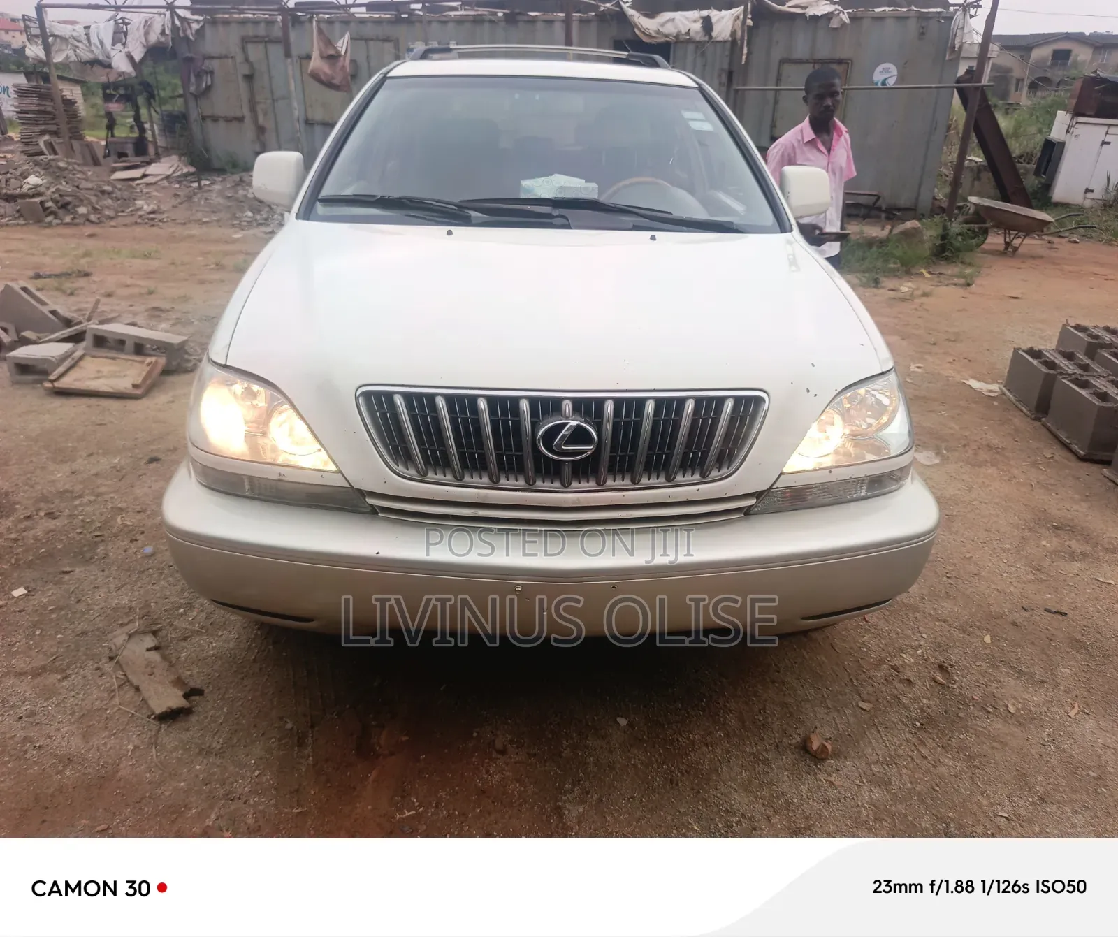 Lexus RX 300 2001 White