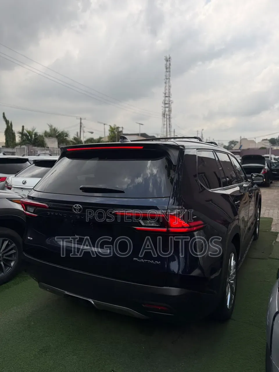 Toyota Grand Highlander Platinum AWD 2026 Black