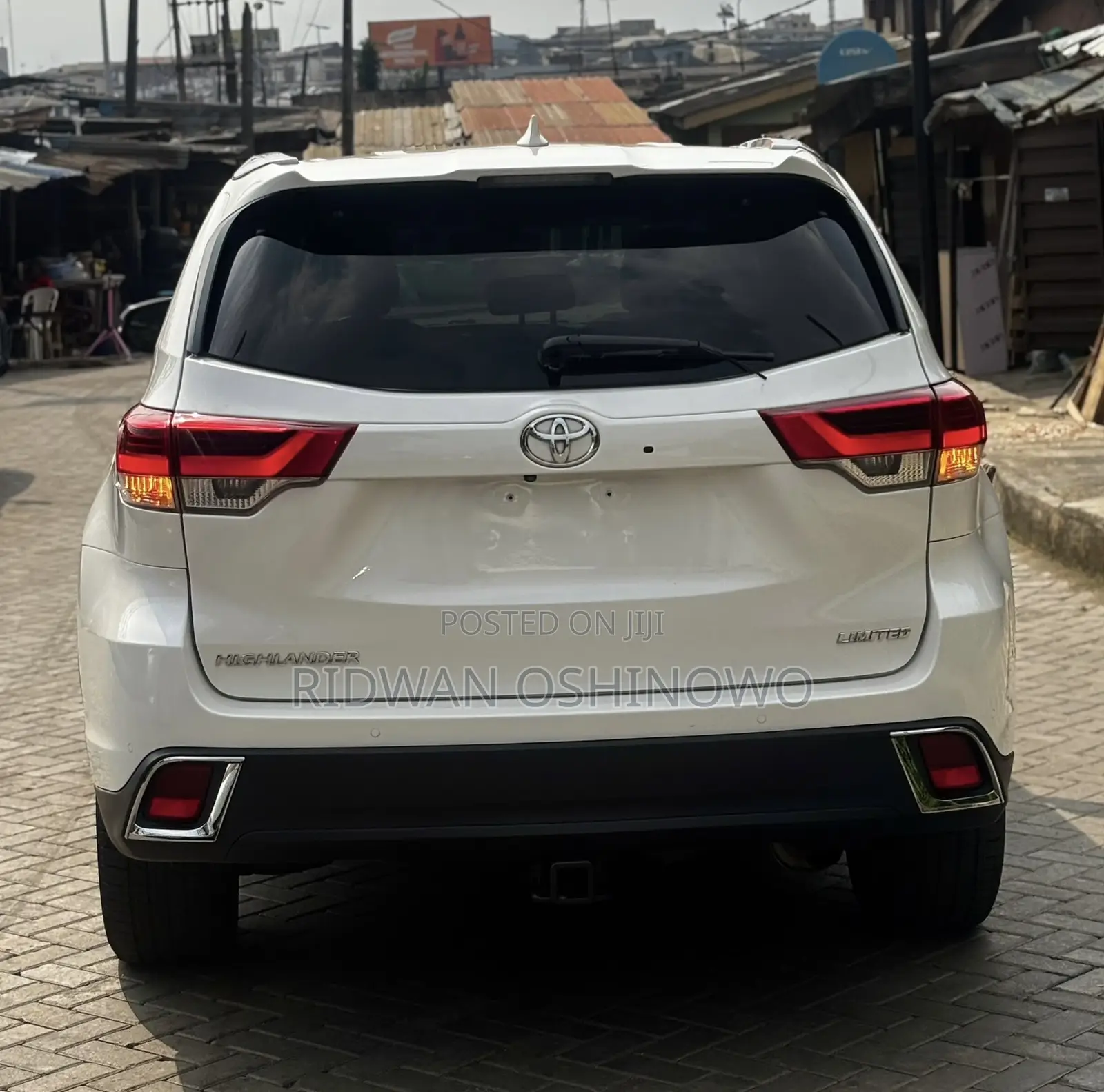 Toyota Highlander Limited 4x4 V6 (3.5L 6cyl 8A) 2018 White