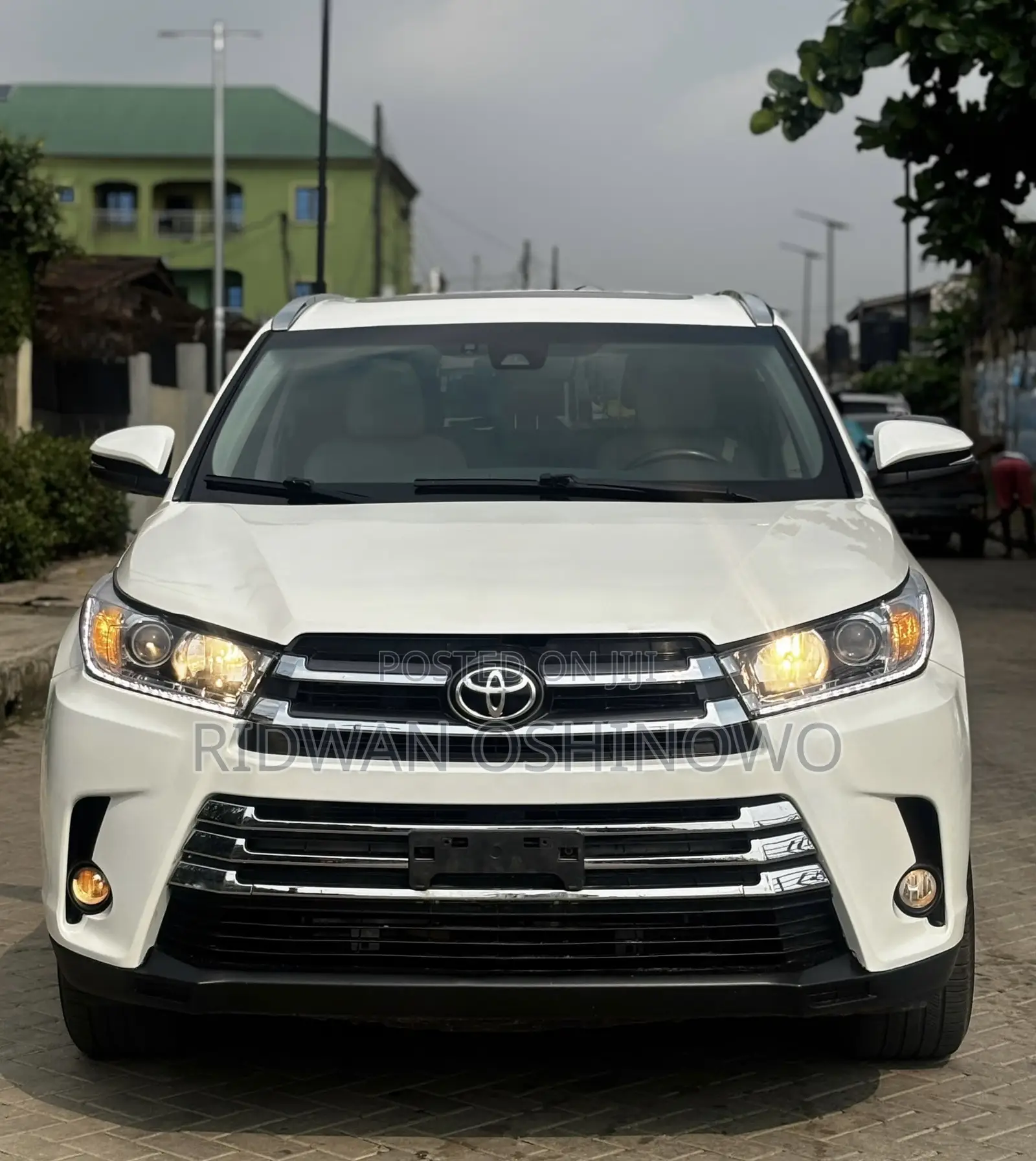 Toyota Highlander Limited 4x4 V6 (3.5L 6cyl 8A) 2018 White