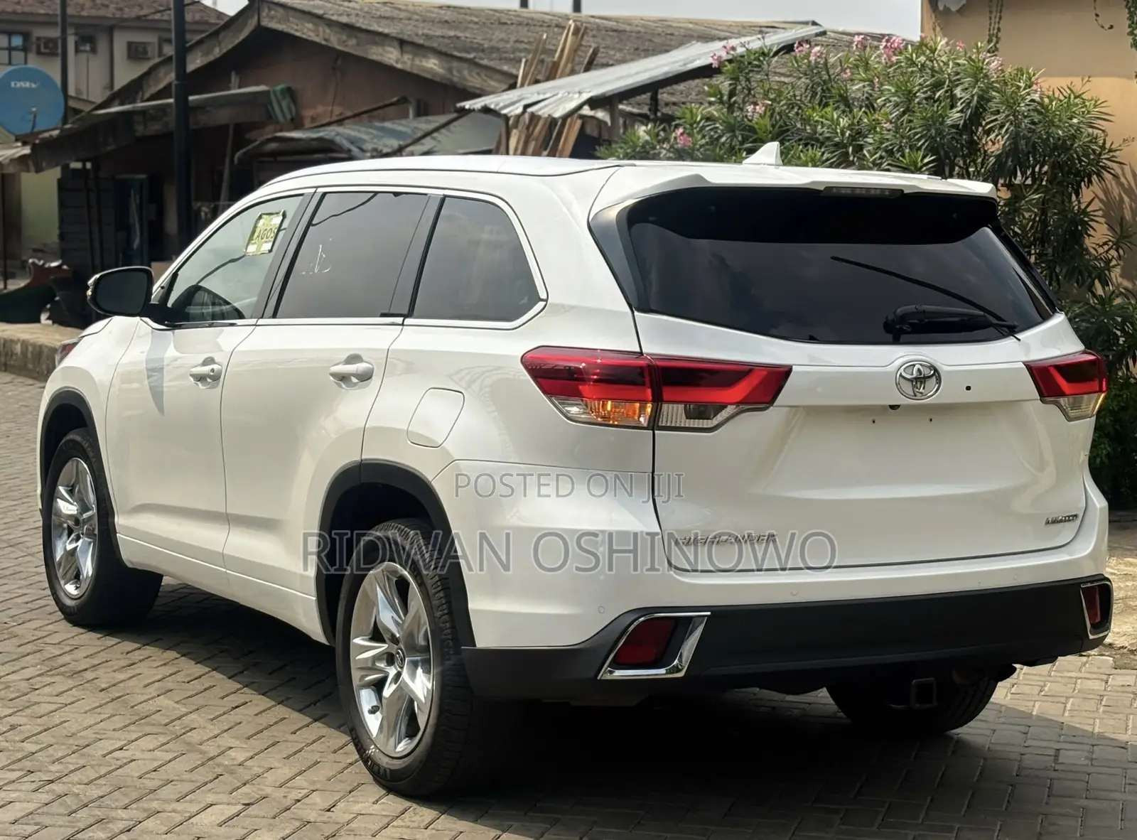 Toyota Highlander Limited 4x4 V6 (3.5L 6cyl 8A) 2018 White
