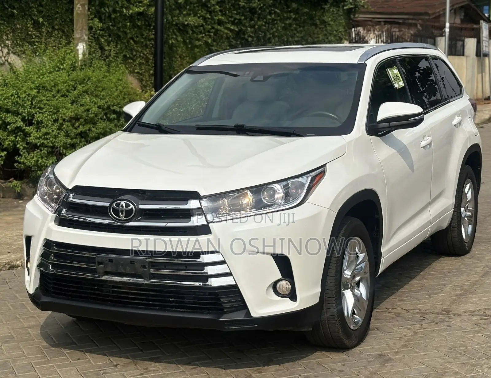 Toyota Highlander Limited 4x4 V6 (3.5L 6cyl 8A) 2018 White