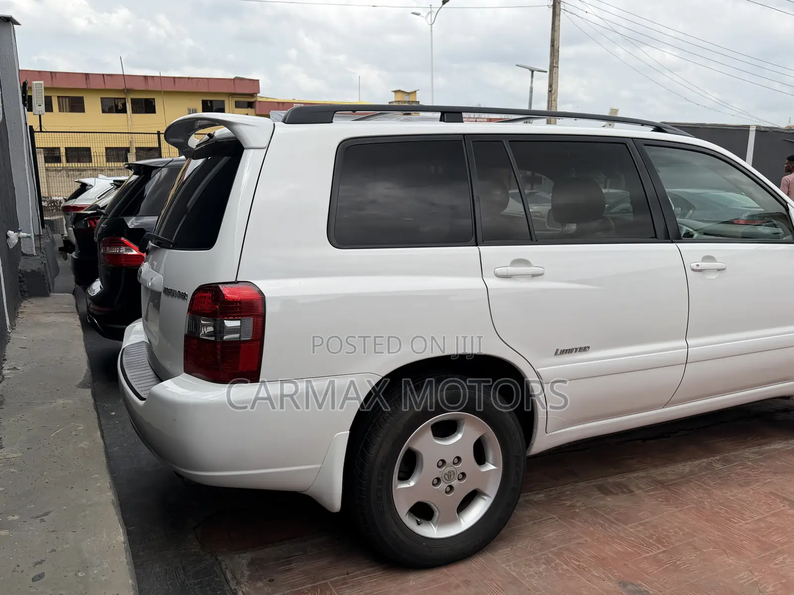 Toyota Highlander Limited V6 2007 White