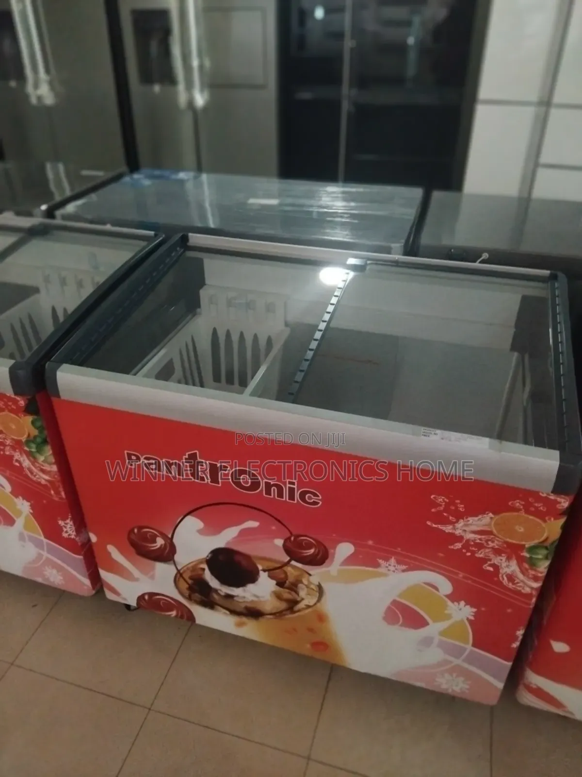 Pantronic Display Chest Freezer Chiller 400 Liters