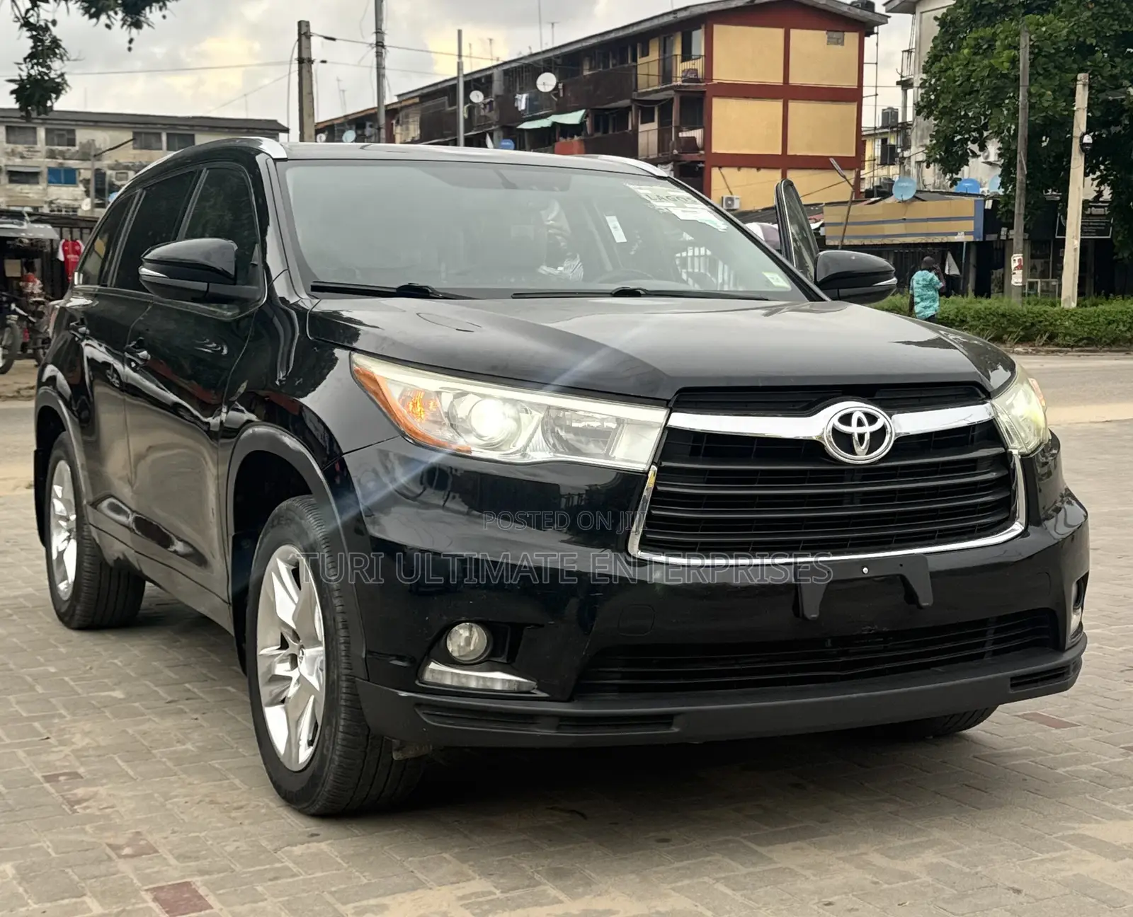 Toyota Highlander XLE V6 4x4 (3.5L 6cyl 6A) 2016 Black
