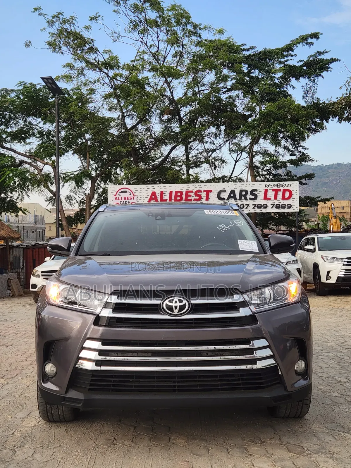 Toyota Highlander 2016 Gray